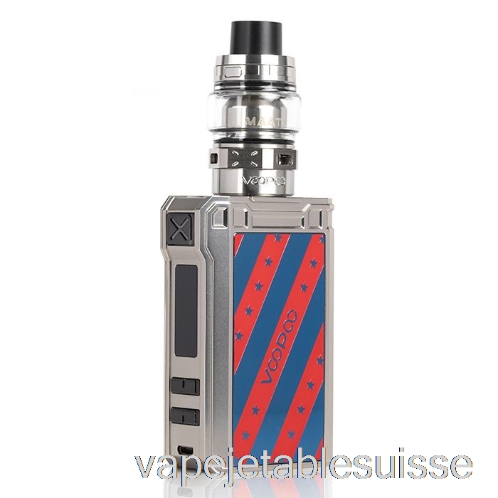 Vape Suisse Voopoo Alpha Zip Mini 120w & Kit De Démarrage Réservoir Maat étoiles